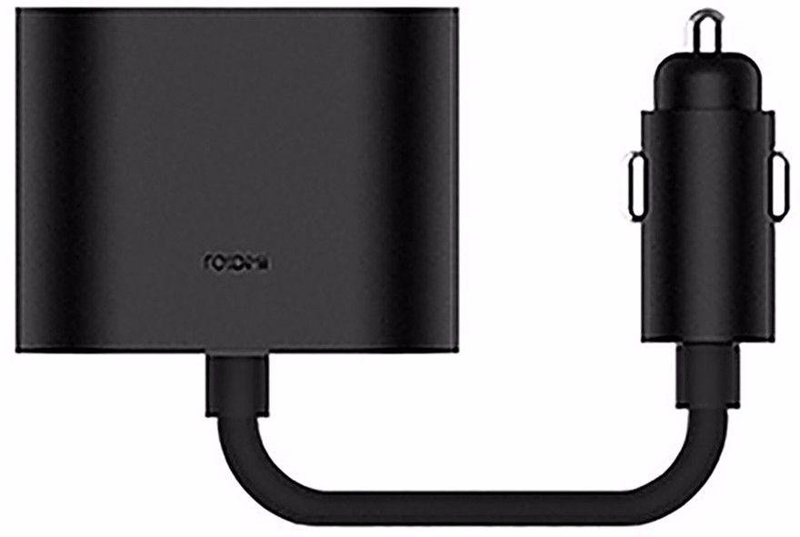 Фото Адаптер RoidMi 1 to 2 charger adapter Black