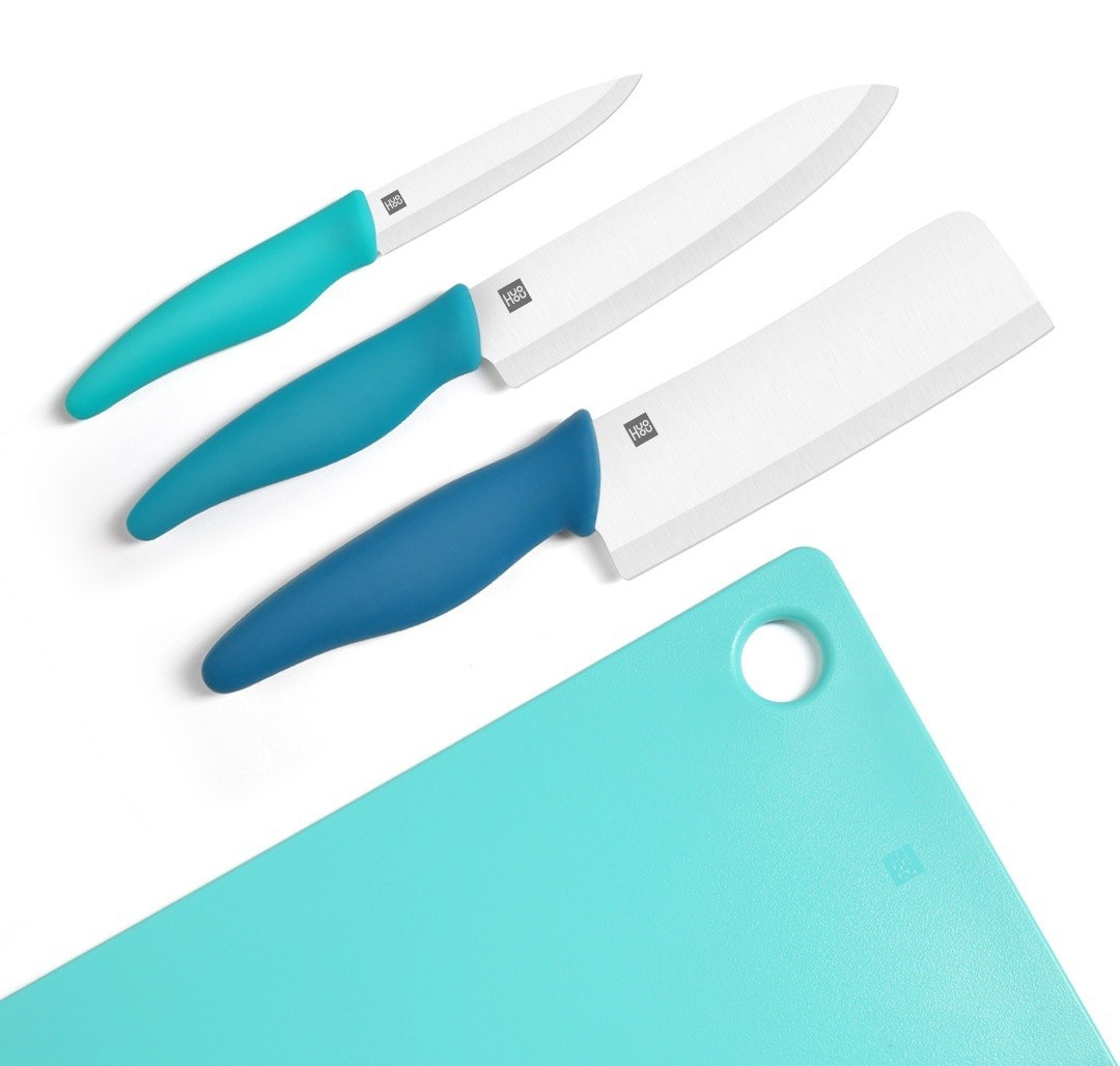 Фото Набор ножей Xiaomi Huo Hou Ceramic Knife Set 4 pcs. (HU0020)