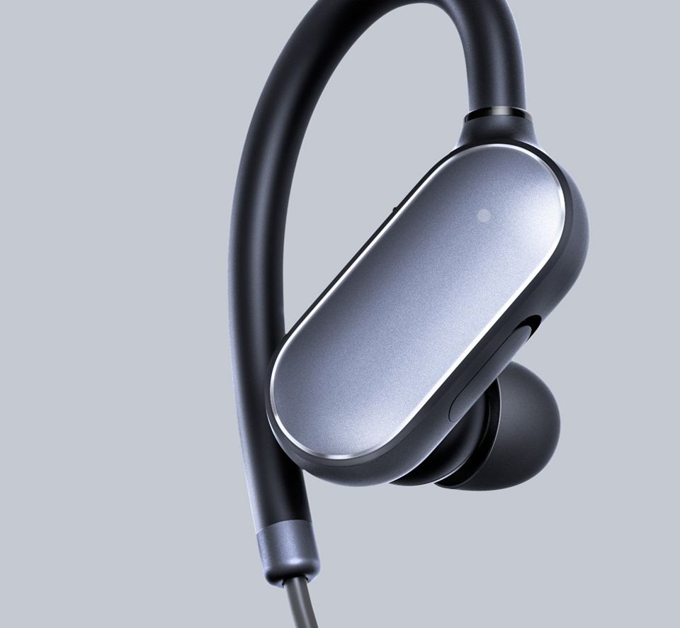 Картинка Наушники Xiaomi Mi Sport BT Ear-Hook Headphones Black