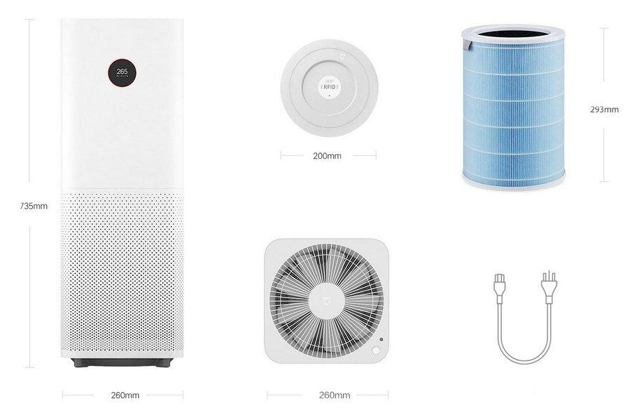 Купить Очиститель воздуха Xiaomi Mi Air Purifier Pro