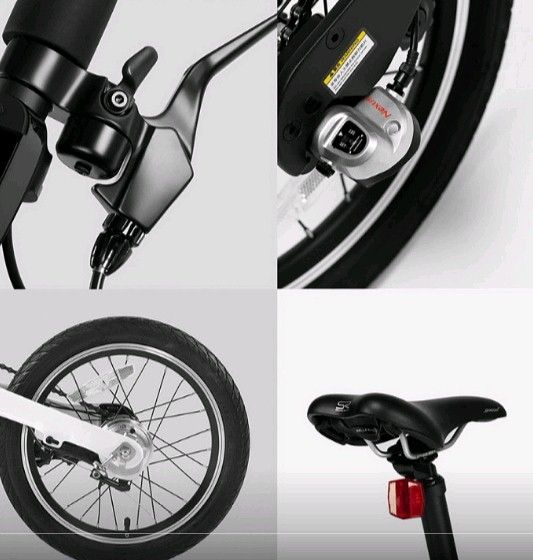 Электрический велосипед Xiaomi Mi QiCYCLE Folding Electric Bicycle Black заказать