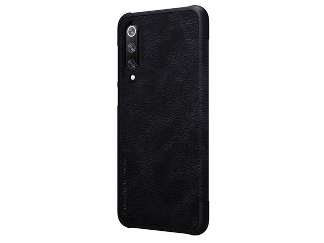 Фотография Чехол Nillkin Qin leather case для Xiaomi Mi 9 SE (черный, кожаный)
