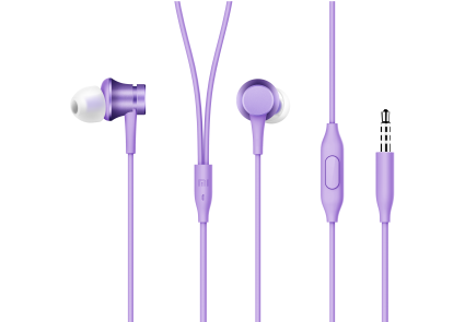 Картинка Наушники Xiaomi Mi Piston In-Ear Headphones Fresh Edition Purple